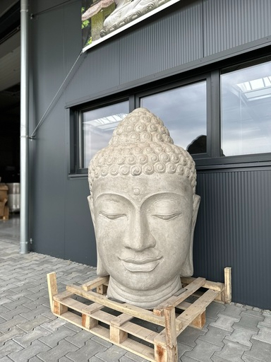 Buddha Kopf aus Bali aus Steinguss 150 cm